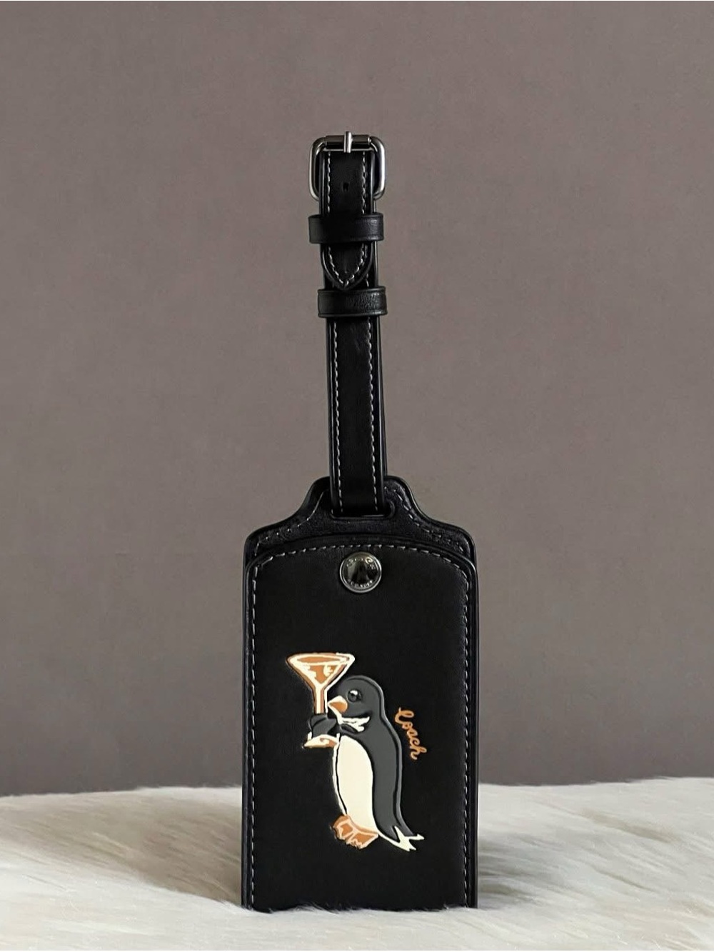 CCP93 - Coach Penguin Luggage Tag